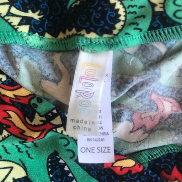 Dragon Leggings, Lularoe - Picture 3 of 4
